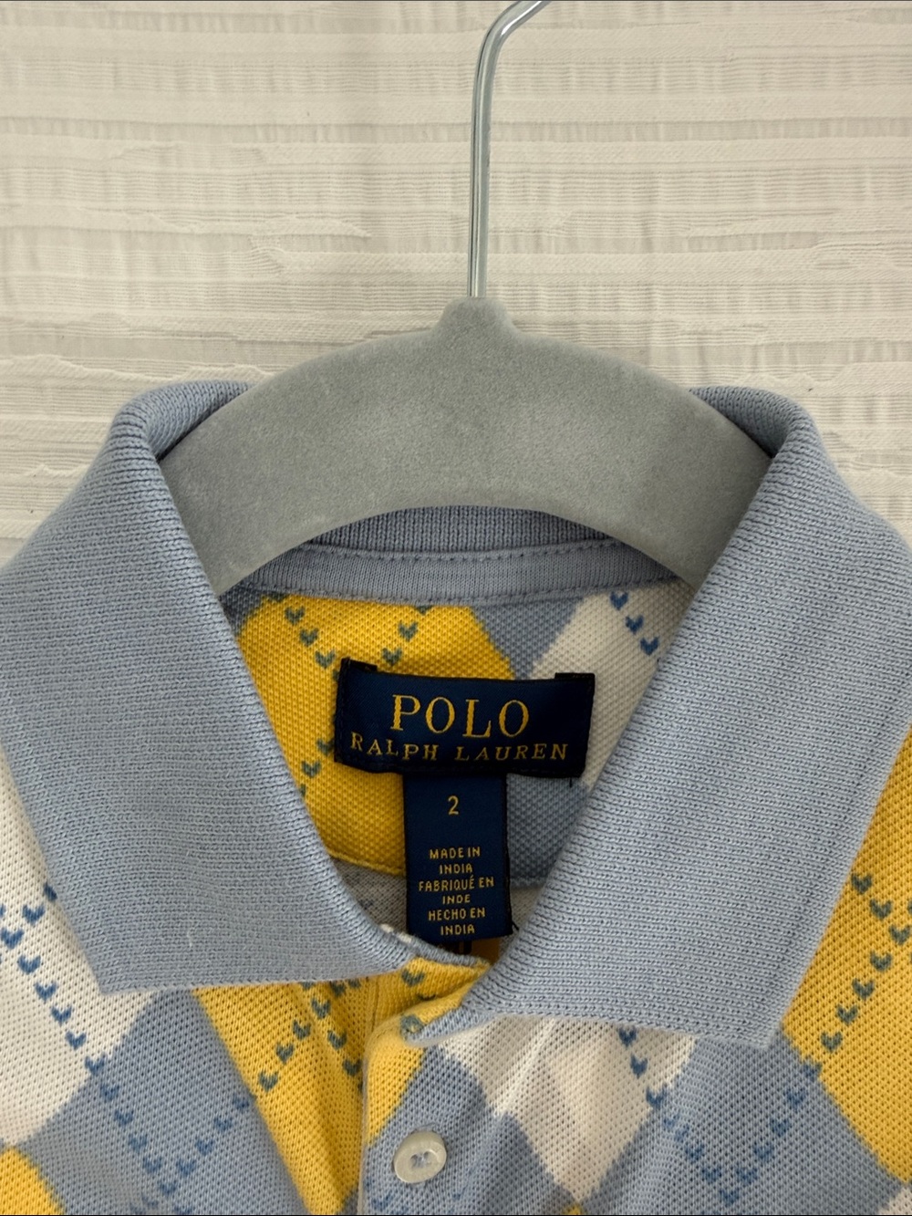 Polo Ralph Lauren Toddler Argyle Polo Dress - Picture 2 of 7